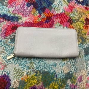 A New Day Gray Wallet Minimalist Design